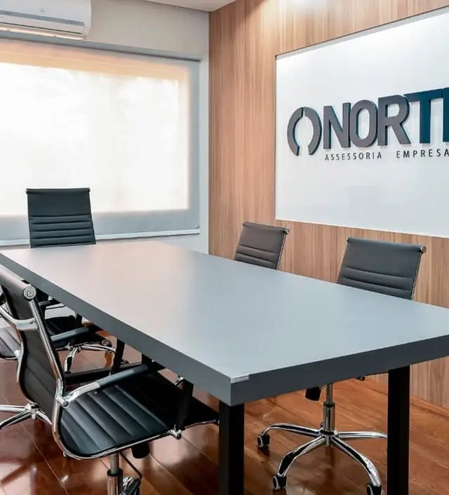 Sala de reunião da North em Apucarana/PR